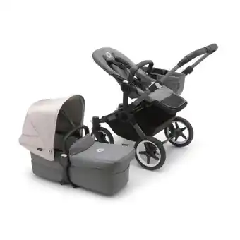 Baby Plus Bugaboo donkey5 mono kinderwagen - graphite/grey melange - misty white aanbieding