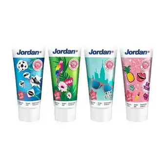 Babydrogist Jordan kids - tandpasta 6/12 jaar - milde fruitsmaak - 50ml aanbieding