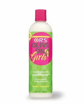 Babydrogist Ors olive oil girls - moisture rich conditioner - met advocado olie - 384 ml aanbieding