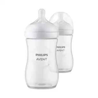 Babypark Philips avent natural fles - 260 ml - 2 stuks aanbieding