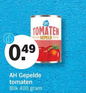 Albert Heijn AH Gepelde tomaten aanbieding