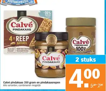 Albert Heijn Calvé pindakaas aanbieding