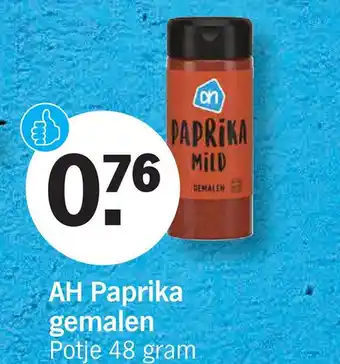 Albert Heijn AH Paprika gemalen aanbieding