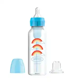 Babypark Dr. brown's dr. brown’s options+ starter kit fles / sippy smal blauw 270 ml aanbieding