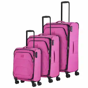 Bagage24 Travelite adriia 4 wielen kofferset 3-delig aanbieding