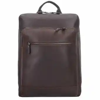 Bagage24 Leonhard heyden dakota rugzak leer 40 cm laptopvak aanbieding