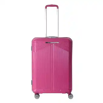 Bagageonline March fjord medium spinner 66 cm magenta pink metal aanbieding