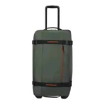 Bagageonline American tourister urban track duffel on wheels m dark khaki aanbieding