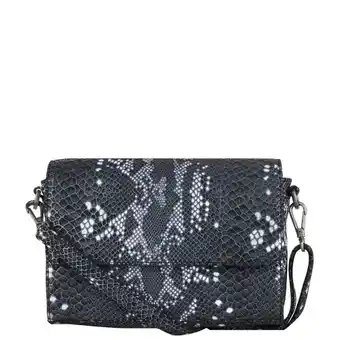 Bagageonline Cowboysbag x bobbie bodt bag onyx schoudertas snake black and white aanbieding