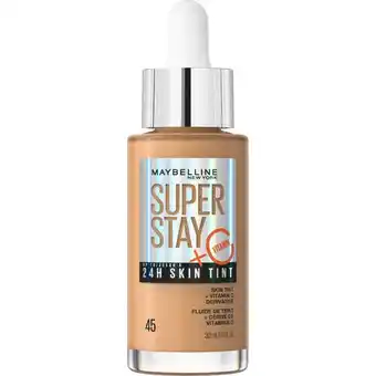 Bangerhead Maybelline superstay 24h skin tint foundation 45 (30 ml) aanbieding