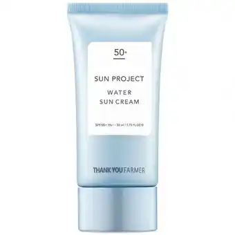 Bangerhead Thank you farmer sun project water sun cream (50ml) aanbieding