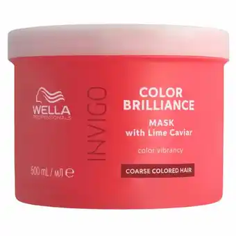 Bangerhead Wella professionals invigo color brilliance mask coarse hair (500 ml) aanbieding