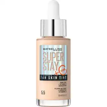 Bangerhead Maybelline superstay 24h skin tint foundation 5.5 (30 ml) aanbieding