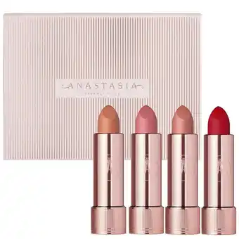 Bangerhead Anastasia beverly hills deluxe matte lipstick set (4 x 3 g) aanbieding