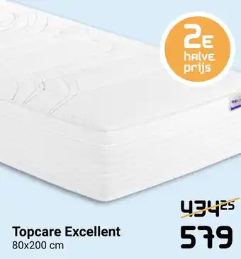 Beddenreus Topcare Excellent 80x200 cm aanbieding