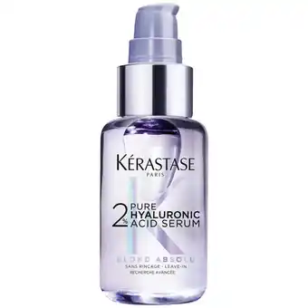 Bangerhead Kérastase kerastase blond absolu 2% pure hyaluronic acid serum (50 ml) aanbieding