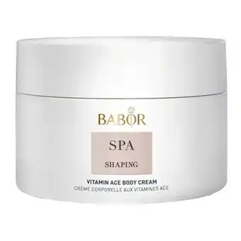 Bangerhead Babor shaping vitamin ace body cream (200ml) aanbieding