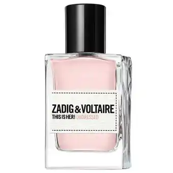 Bangerhead Zadig & voltaire zagig & voltaire undressed her eau de parfum (30 ml) aanbieding