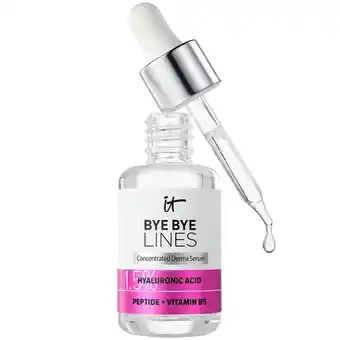 Bangerhead It cosmetics bye bye lines hyaluronic acid serum (30 ml) aanbieding