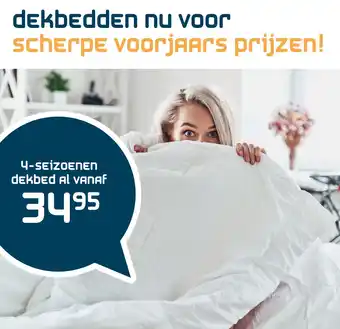 Beddenreus 4-seizoenen dekbed aanbieding