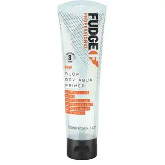 Bangerhead Fudge blow dry aqua primer aanbieding