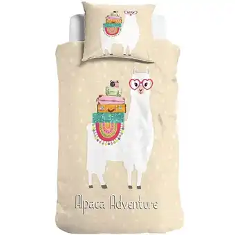 Beddengoed.com Little monsters little monster dekbedovertrek alpaca adventure aanbieding