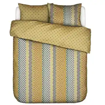 Beddengoed.com Essenza dekbedovertrek stach autumn yellow-2-persoons (200 x 200/220 cm) aanbieding