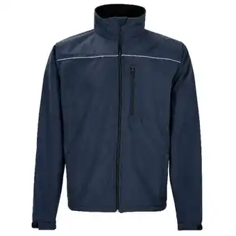 BDstore.com 4work gerona navy grijs softshell heren aanbieding