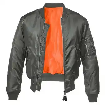 BDstore.com Brandit ma1 bomber antraciet- grijs jas heren aanbieding