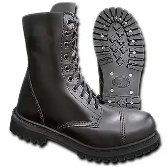 BDstore.com Brandit phantom boots 10 eyelet zwart legerkisten aanbieding