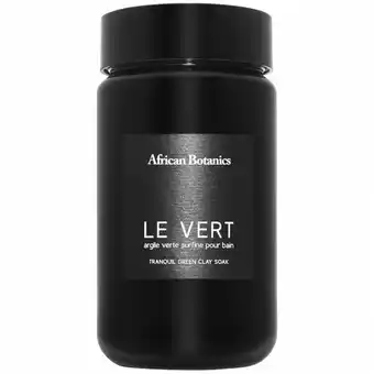 Bangerhead African botanics le vert tranquil green clay soak (500g) aanbieding