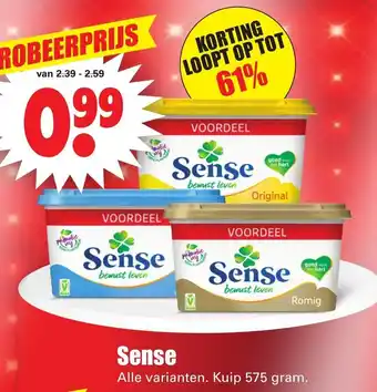 Dirk Sense 575g aanbieding