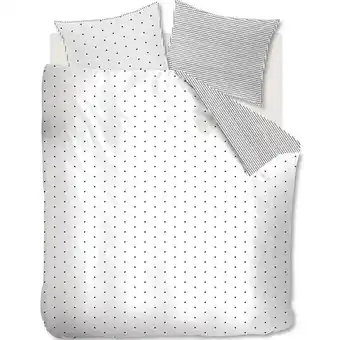 Beddengoed.com Vtwonen striped hearts black-white-1-persoons (140 x 200/220 cm) aanbieding