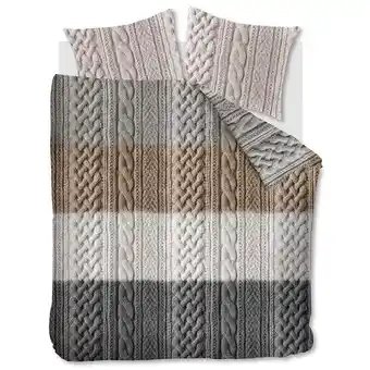 Beddengoed.com Ariadne at home dekbedovertrek snug naturel-lits-jumeaux (240 x 200/220 cm) aanbieding