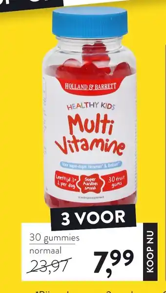 Holland & Barrett Multi Vitamine aanbieding