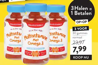 Holland & Barrett Multivitamine Met Omega 3 aanbieding