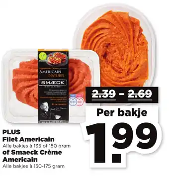 PLUS Filet Americain of Smaeck Creme Americain aanbieding