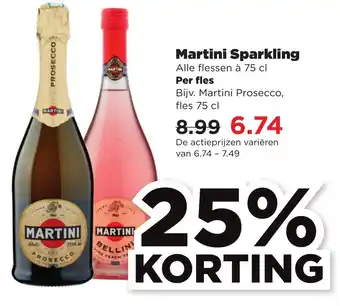 PLUS Martini Sparkling aanbieding