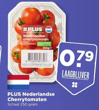 PLUS Nederlandse Cherrytomaten 250 gram aanbieding