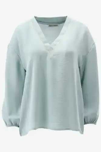 Bergmansoutlet Signe nature blouse aanbieding