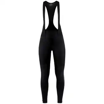 Betersport Craft fietsbroek - core subz wind bib tights - m - dames - zwart aanbieding