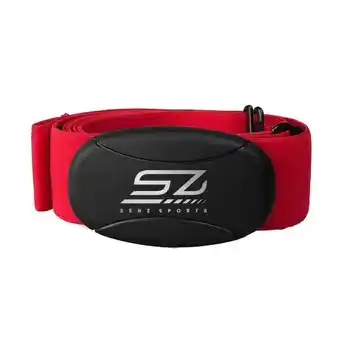 Betersport Senz sports hartslagmeter - 3-in-1 borstband - rood aanbieding