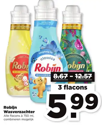 PLUS Robijn Wasverzachter 750ml aanbieding