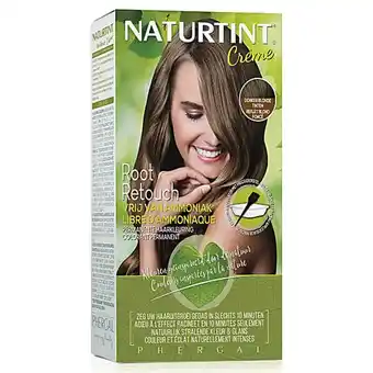 Big Green Smile Naturtint root retouch creme donkerblond 45ml aanbieding