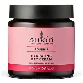 Big Green Smile Sukin rose hip hydrating day cream aanbieding