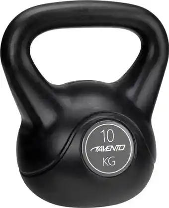 Bol.com Avento kettlebell - 10 kg - zwart aanbieding