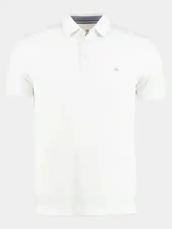 Bos Men Shop Baileys polo korte mouw wit 215282/15 aanbieding