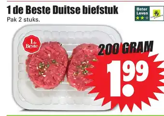 Dirk Duitse biefstuk 200g aanbieding