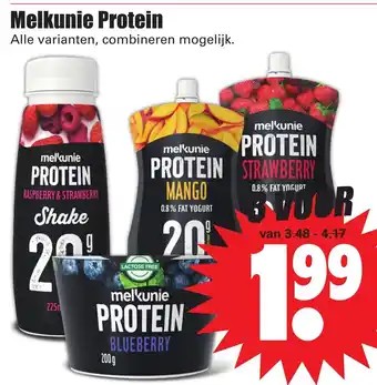 Dirk Melkunie protein 3st aanbieding