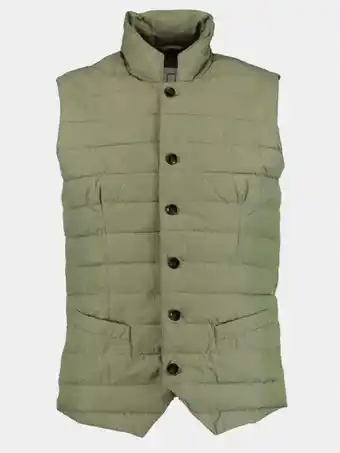 Bos Men Shop Born with appetite bodywarmer groen spot bodywarmer 23101sp63/357 forest aanbieding